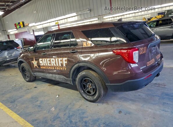 1FM5K8AW4NNA04298 2022 FORD FORD EXPLORER Brown Հետևի աջ