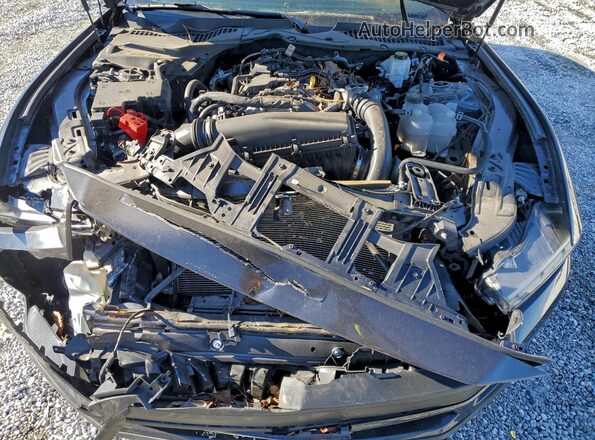 1FA6P8TH8R5126957 2024 FORD MUSTANG Серый Вид подкапотного пространства
