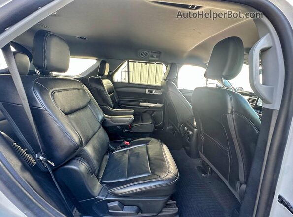 1FMSK7FH0MGA85648 2021 FORD FORD EXPLORER White Вид салону спереду