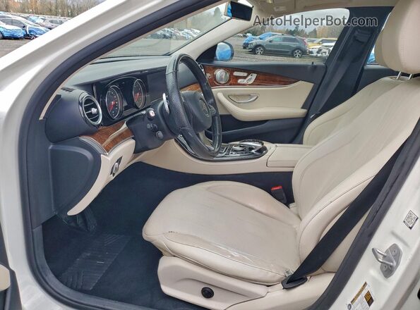 WDDZF4KB5HA130797 2017 MERCEDES-BENZ E White Vista del salpicadero