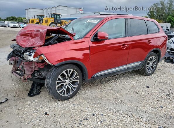 JA4AD3A34HZ060951 2017 MITSUBISHI OUTLANDER Red 