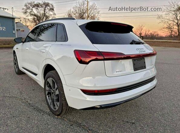 WA1AAAGE8MB010286 2021 AUDI E-TRON White Задня права чверть