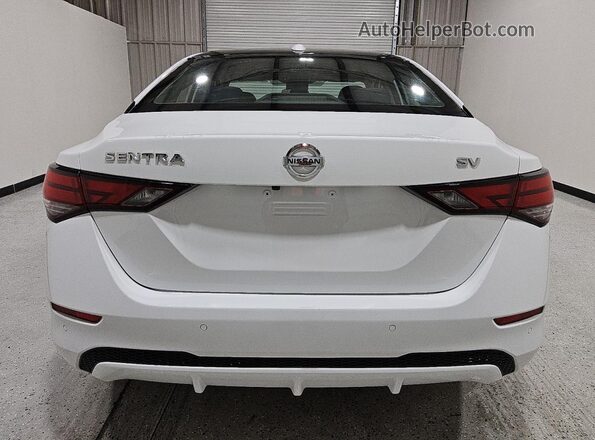 3N1AB8CV9NY245058 2022 NISSAN SENTRA White Widok z tyłu
