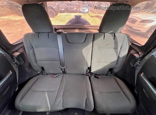 1C4HJXDG2LW332006 2020 JEEP WRANGLER Gray Вид задньої частини салону