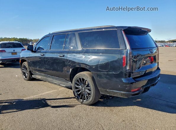 1GYS4KKL0PR153462 2023 CADILLAC ESCALADE Black უკანა მარჯვენა