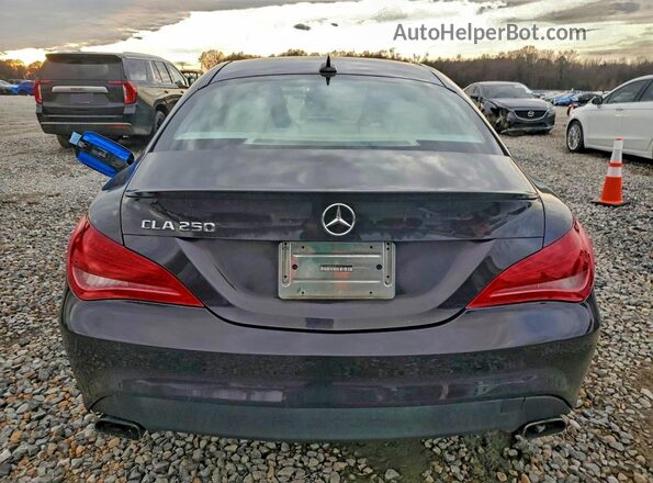 WDDSJ4EB6GN356334 2016 MERCEDES-BENZ CLA-CLASS Purple Widok wnętrza z przodu