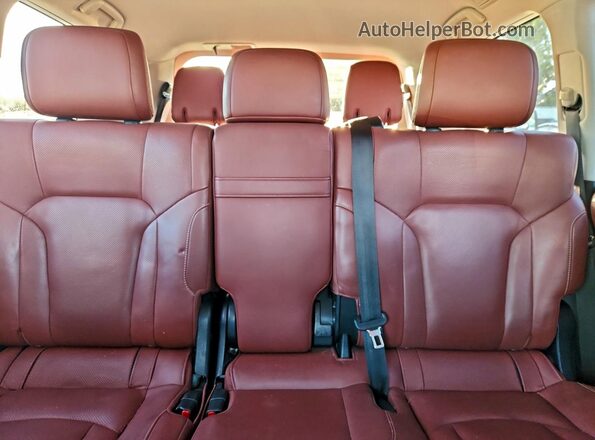 JTJDY7AX1L4316872 2020 LEXUS LX Gray უკანა სალონის ხედი