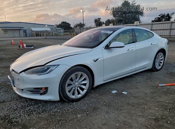 5YJSA1E20JF280706 2018 TESLA MODEL White Tył lewy