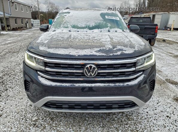 1V2DP2CA7MC576247 2021 VOLKSWAGEN ATLAS Black Widok z tyłu