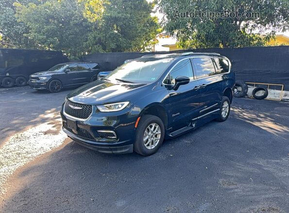 2C4RC1BG4MR602426 2021 CHRYSLER PACIFICA Blue Tył prawy