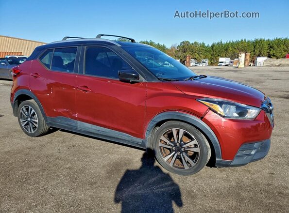 3N1CP5CU3JL525534 2018 NISSAN KICKS Maroon 