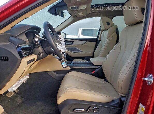 5J8YD9H47SL001863 2025 ACURA MDX Red Вид панелі приладів