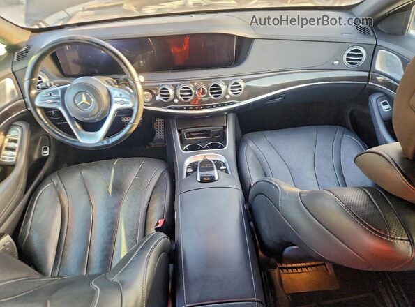 WDDUG6GB3KA431278 2019 MERCEDES-BENZ S Черный 