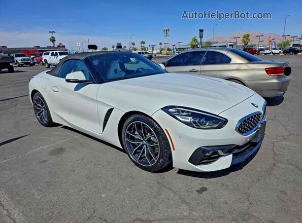 WBAHF3C01LWW54583 2020 BMW Z4 Белый Задняя левая четверть