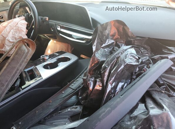 1GYKPMRK6RZ132487 2024 CADILLAC OTHER Gray Вид щитка приладів