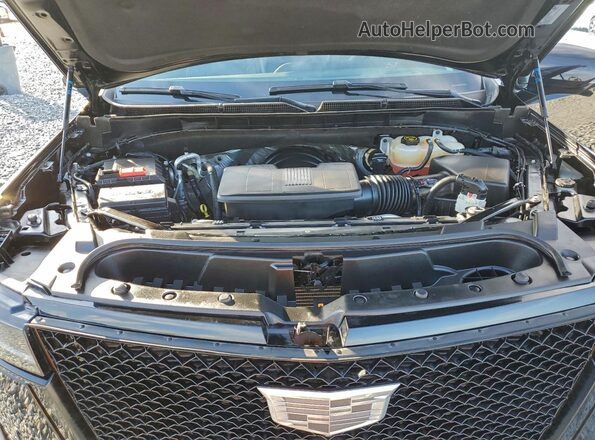 1GYS4EKL5NR296714 2022 CADILLAC ESCALADE Черный Вид наклейки с VIN-кодом