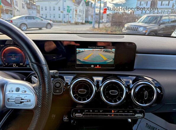WDD3G4FB0KW022966 2019 MERCEDES-BENZ A Черный Вид панели приборов