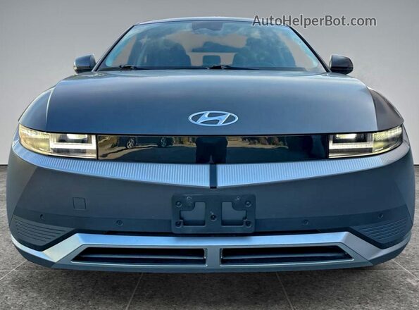 KM8KNDAF5NU105519 2022 HYUNDAI IONIQ Charcoal Vista del compartimento del motor