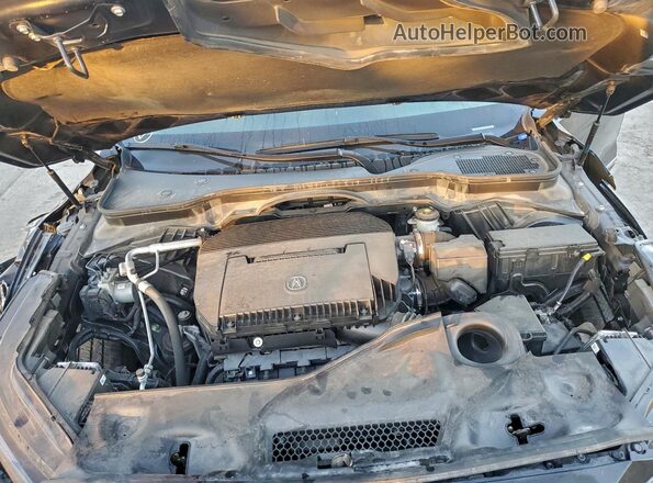 5J8YE1H35PL028041 2023 ACURA MDX Black VIN კოდის სტიკერის ხედი