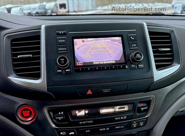 5FNYF6H1XGB086608 2016 HONDA PILOT Серый 