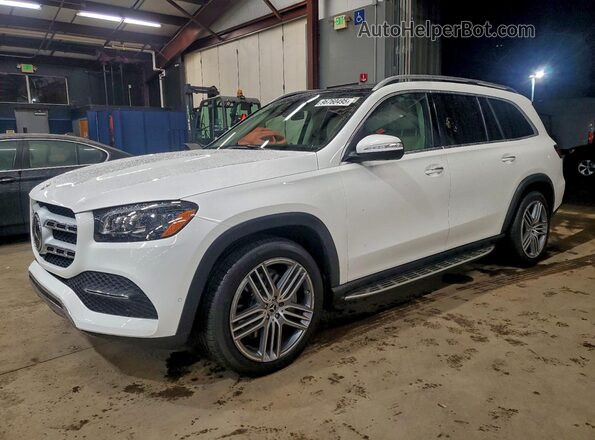4JGFF5KE0MA381259 2021 MERCEDES-BENZ GLS Белый Задняя левая четверть