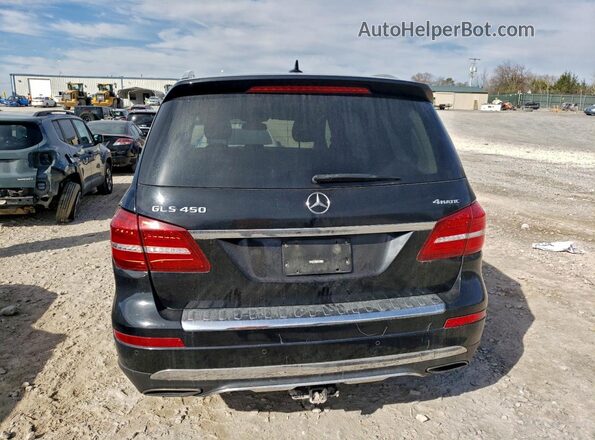 4JGDF6EE0HA918193 2017 MERCEDES-BENZ GLS-CLASS Черный Вид салона спереди