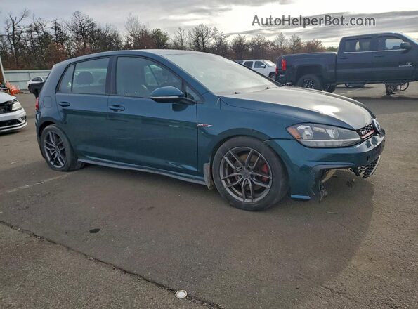 3VW447AU2JM261593 2018 VOLKSWAGEN GTI Green 