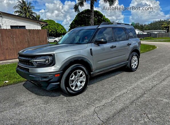 3FMCR9A62MRA68182 2021 FORD BRONCO Серебряный 