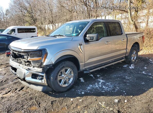 1FTEW3LP4SKE63121 2025 FORD F150 Silver სალონის 360-გრადუსიანი ხედი