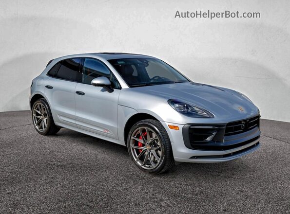 WP1AF2A51PLB55463 2023 PORSCHE MACAN Silver Trasero izquierdo