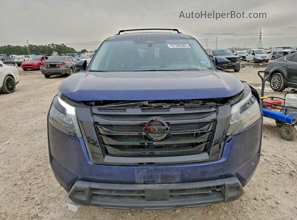 5N1DR3BA4RC238309 2024 NISSAN PATHFINDER Синий Вид сзади