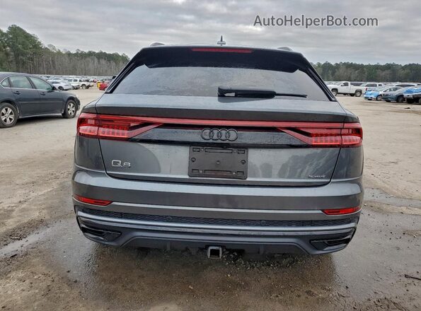 WA1FVAF10LD014411 2020 AUDI Q8 Black Widok wnętrza z przodu