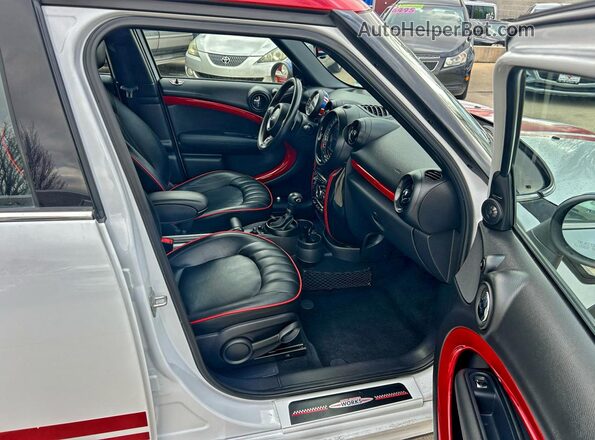 WMWXD1C58GWT97459 2016 MINI COOPER White Widok z tyłu
