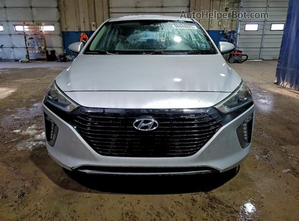 KMHC75LC2HU020827 2017 HYUNDAI IONIQ Silver 