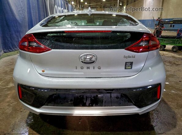 KMHC75LC2HU020827 2017 HYUNDAI IONIQ Silver 