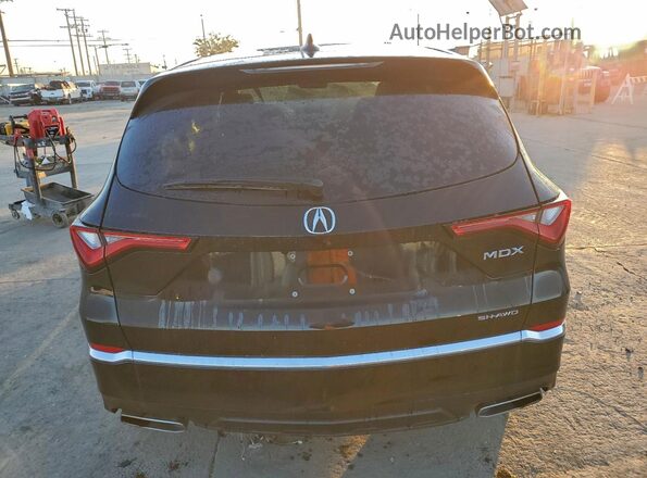 5J8YE1H35PL028041 2023 ACURA MDX Black წინა სალონის ხედი