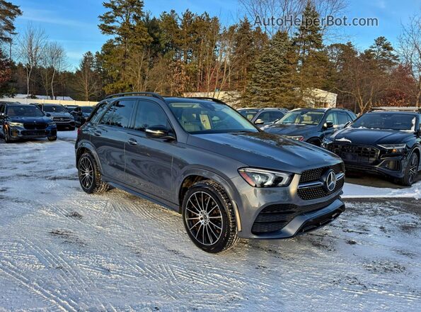4JGFB4JB3MA444755 2021 MERCEDES-BENZ GLE Gray Задня права чверть