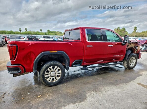 1GT49REY8NF268602 2022 GMC SIERRA Maroon Przód prawy