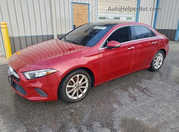 W1K3G4FB3MJ266692 2021 MERCEDES-BENZ A-CLASS Красный 