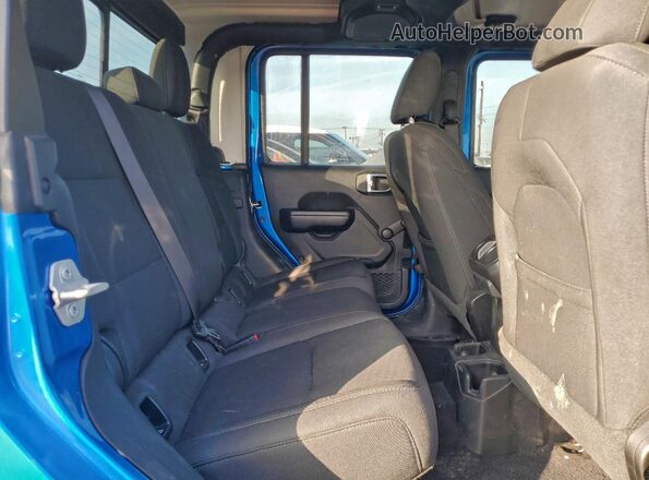 1C6HJTAG3LL201785 2020 JEEP GLADIATOR Blue Սալոնի հետևի տեսք