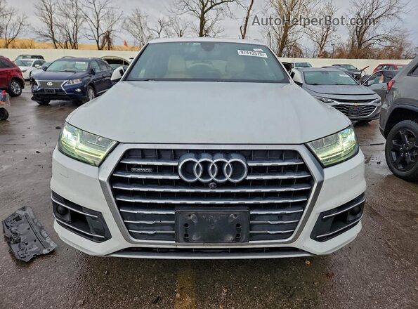 WA1VAAF77JD030940 2018 AUDI Q7 White 