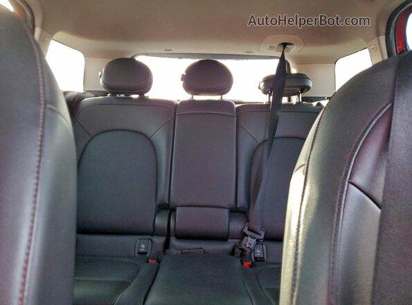 WMZYW3C04L3L21797 2020 MINI COOPER Red უკანა სალონის ხედი