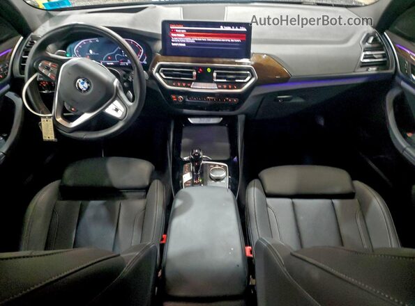 WBX57DP01RN248386 2024 BMW X3 Black ხელსაწყოთა პანელის ხედი