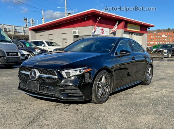 WDD3G4FB0KW022966 2019 MERCEDES-BENZ A Черный Задняя левая четверть