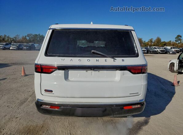1C4SJVATXNS196472 2022 JEEP WAGONEER White წინა სალონის ხედი