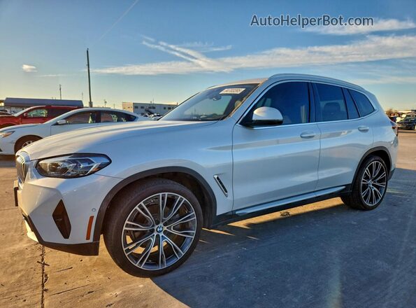 WBX47DP04PN222387 2023 BMW X3 White Rear left