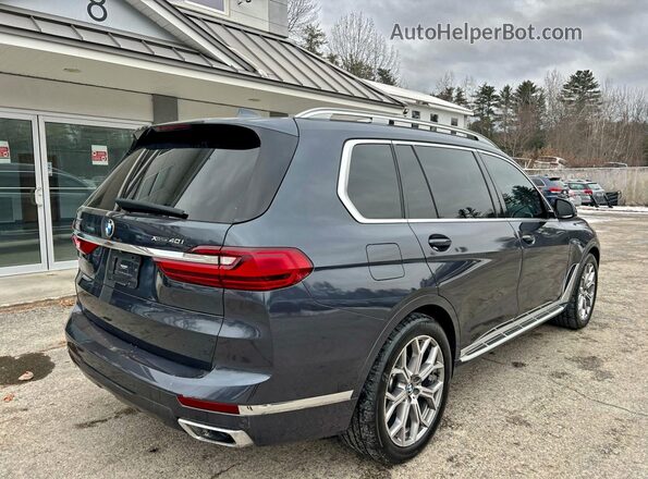 5UXCW2C51KL081198 2019 BMW X7 Gray Передня права чверть