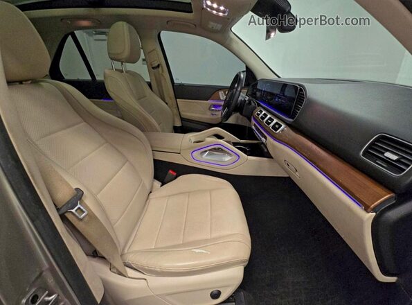4JGFB4JB9NA631628 2022 MERCEDES-BENZ GLE-CLASS Tan Widok z przodu