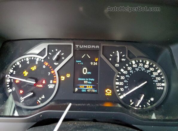 5TFLA5AB2NX010177 2022 TOYOTA TUNDRA Black 