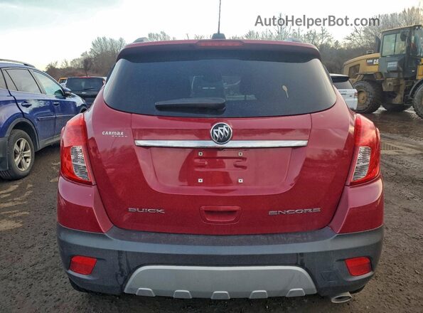 KL4CJASB2GB610909 2016 BUICK ENCORE Red 